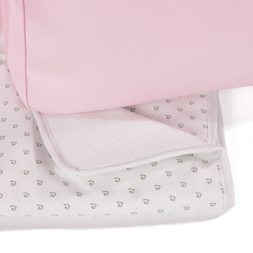 Pasito a Pasito Essentials Pink Diaper Changing Bag