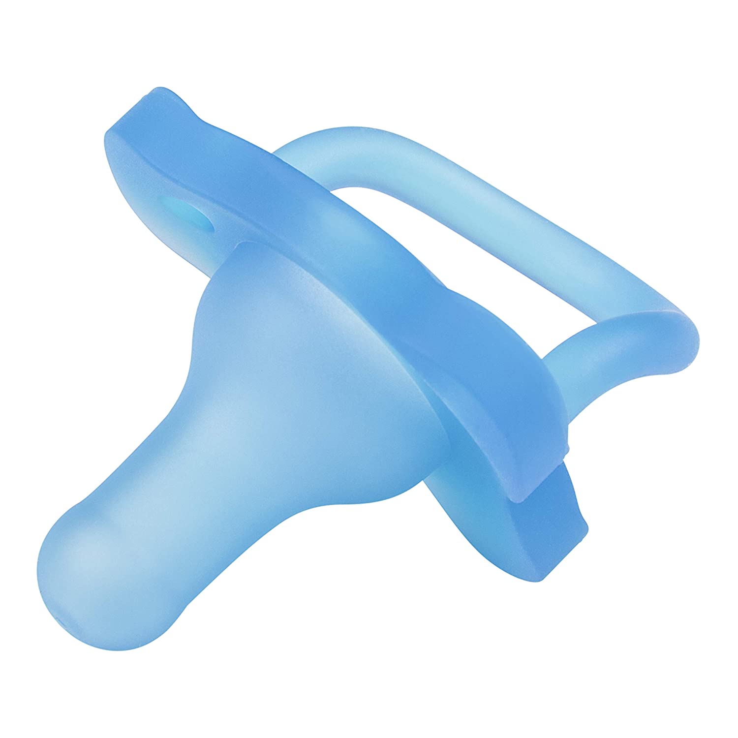 Dr. Brown's Happy Paci Silicone Two-Piece Soother, 0-6m - Blue