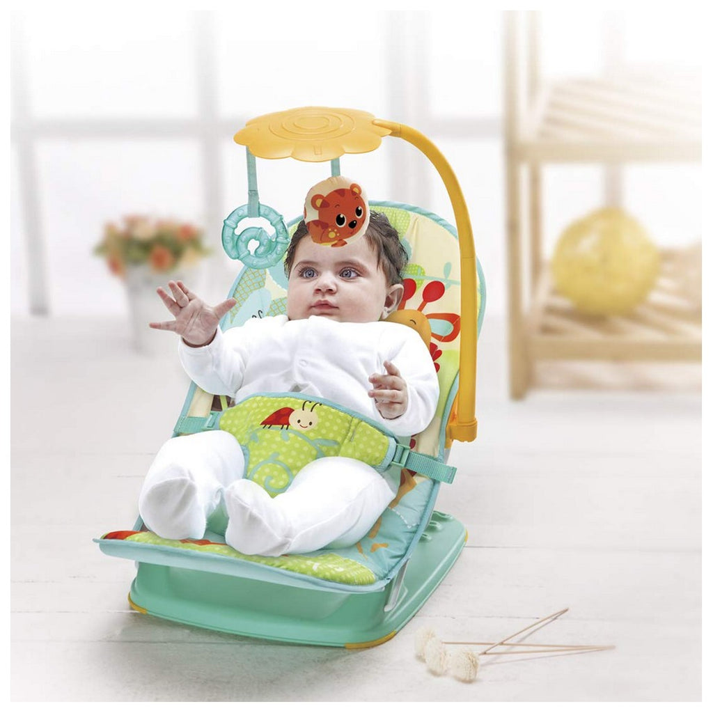Mastela Infants Baby to Toddlers Foldable Chair Seat with Toys, Music and Soothing Vibration