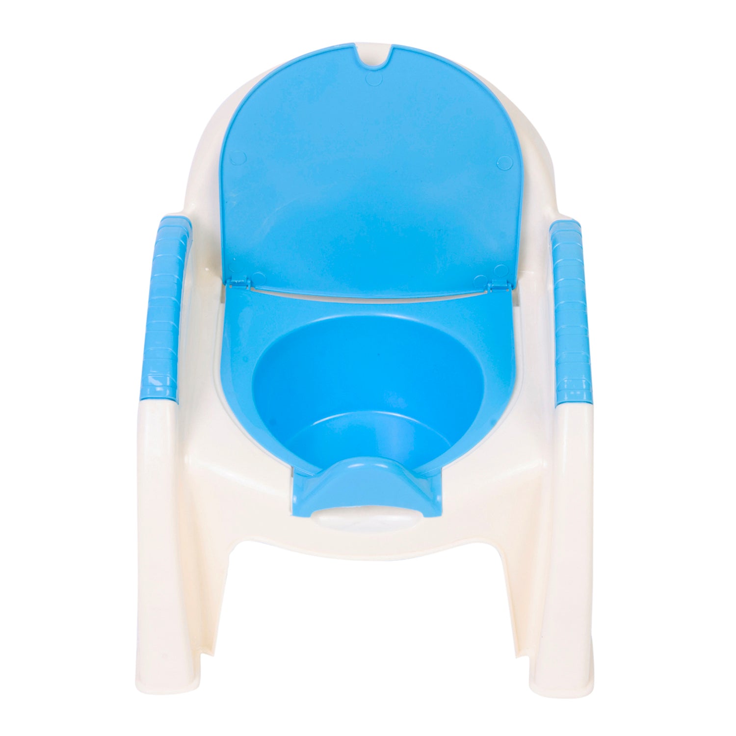 Baby Moo Potty Chair Handle & Detachable Lid For Toilet Training Blue