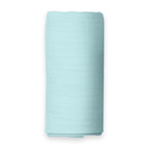 The White Cradle 100% Organic Cotton Baby Swaddle Wrap - Blue