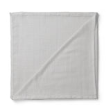 The White Cradle 100% Organic Cotton Baby Swaddle Wrap - Blue, Grey, Yellow