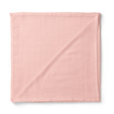 The White Cradle Baby Nursery Swaddle Blanket Wrap - Moon & Pink