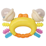 Baby Moo Crab Multicolour Rattle Toy
