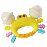 Baby Moo Crab Multicolour Rattle Toy