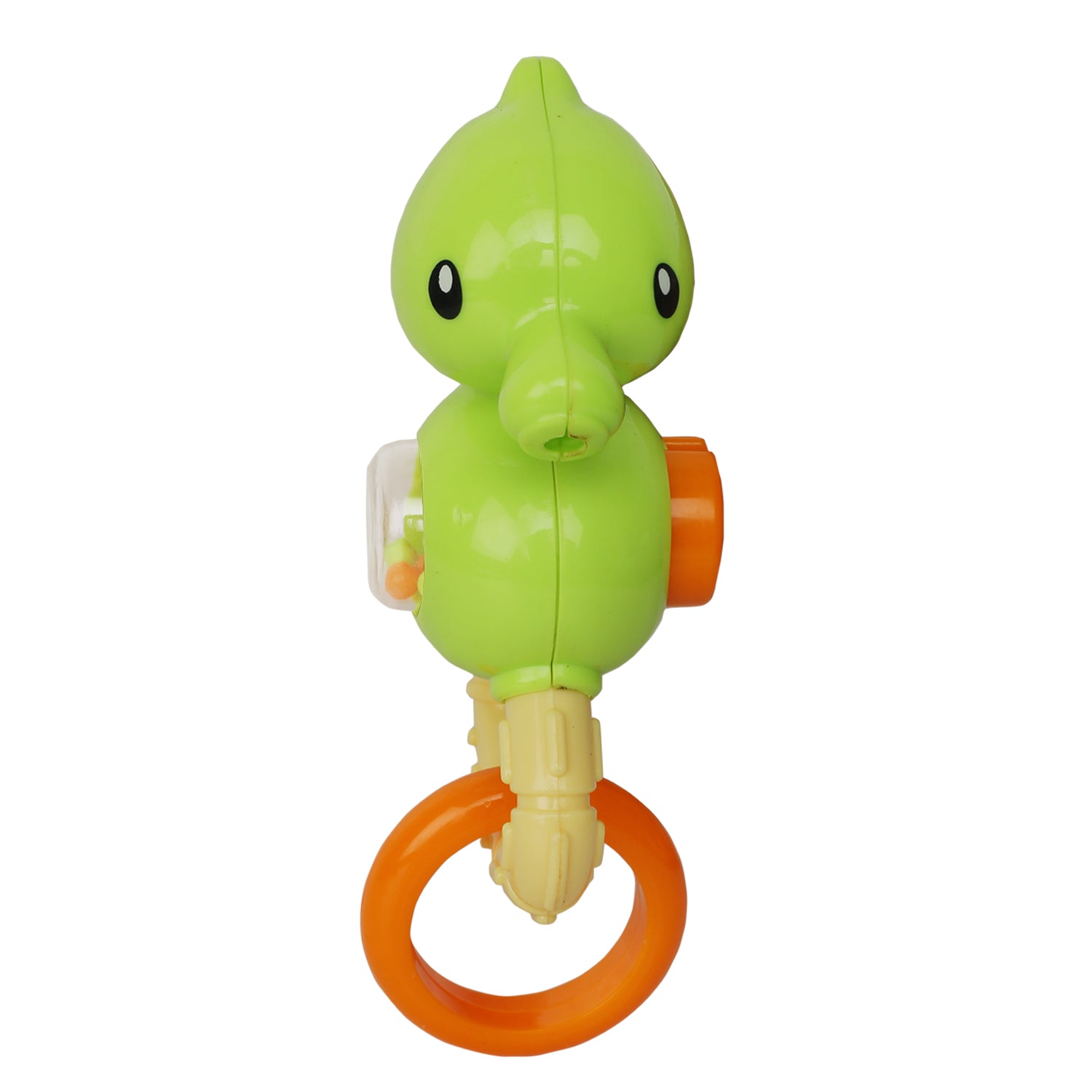 Baby Moo Seahorse Green Rattle Toy