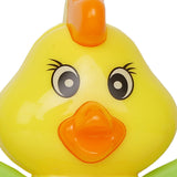 Baby Moo Duck Yellow And Green Rattle Teether