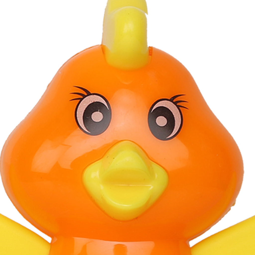 Baby Moo Duck Orange And Yellow Rattle Teether