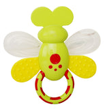 Baby Moo Butterfly Green Rattle Toy