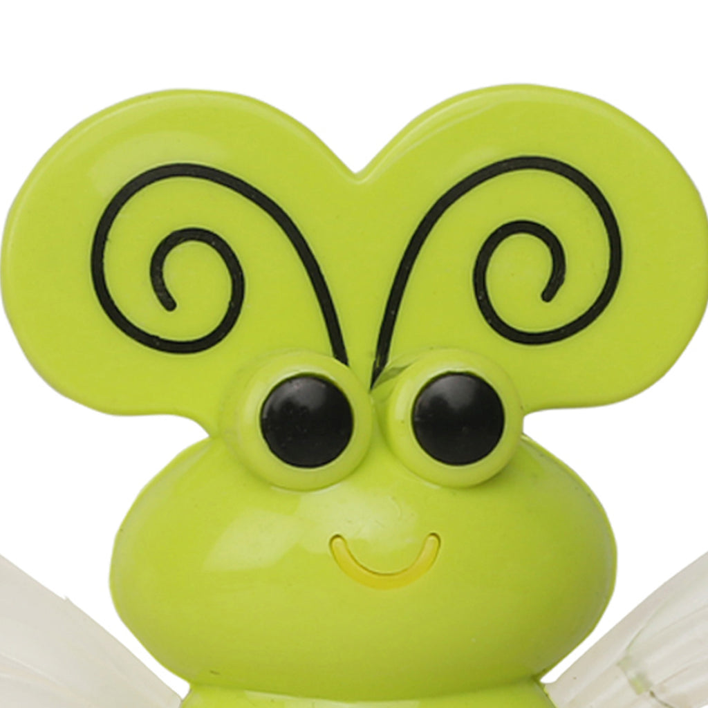 Baby Moo Butterfly Green Rattle Toy