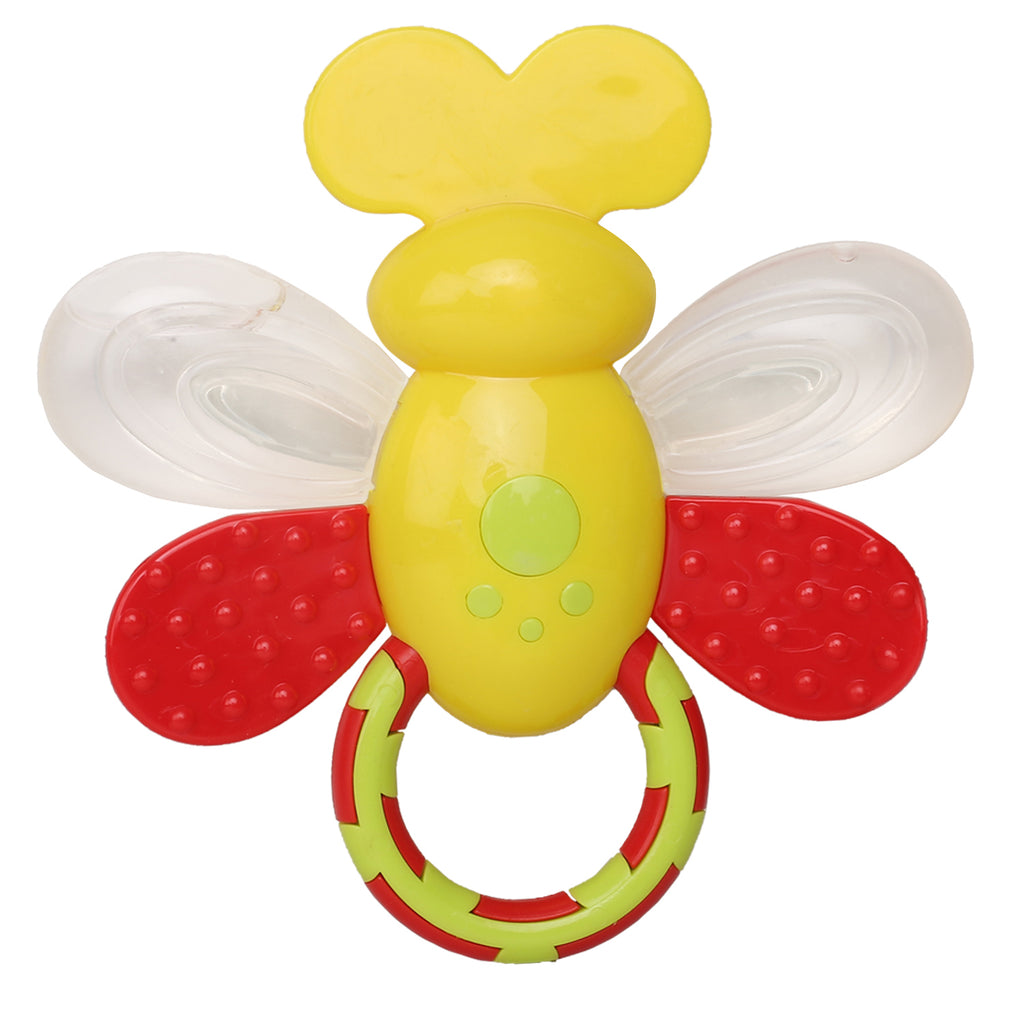 Baby Moo Butterfly Yellow Rattle Toy