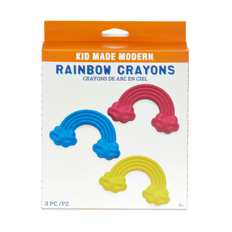 Set Of 3 Rainbow Crayons