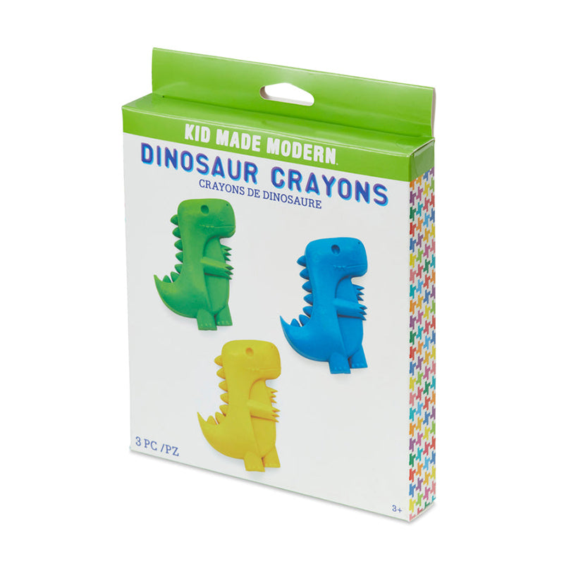 Set Of 3 Dino Crayons