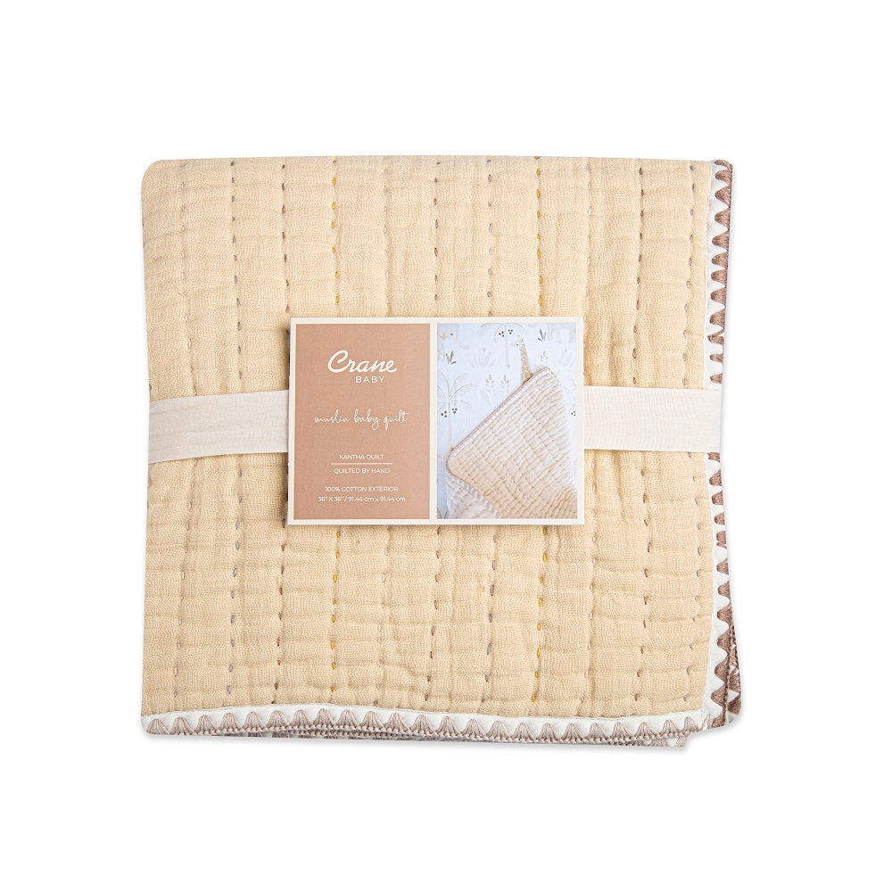 Crane Baby Kendi Collection Quilted Blanket