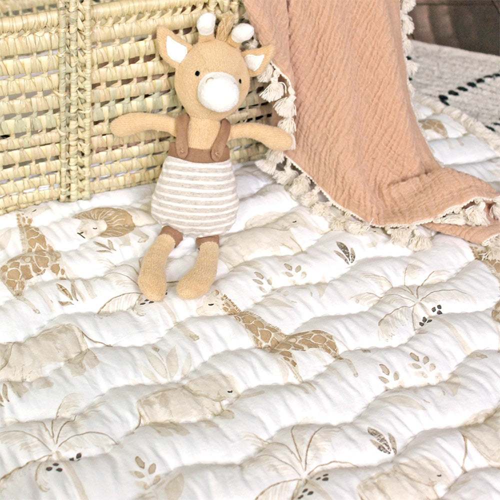 Crane Baby Kendi Collection Quilted Playmat