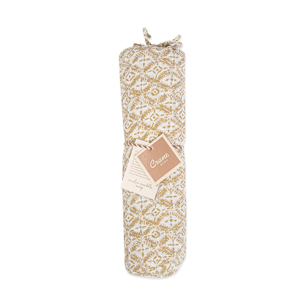 Crane Baby Kendi Muslin Swaddle Diamond Print