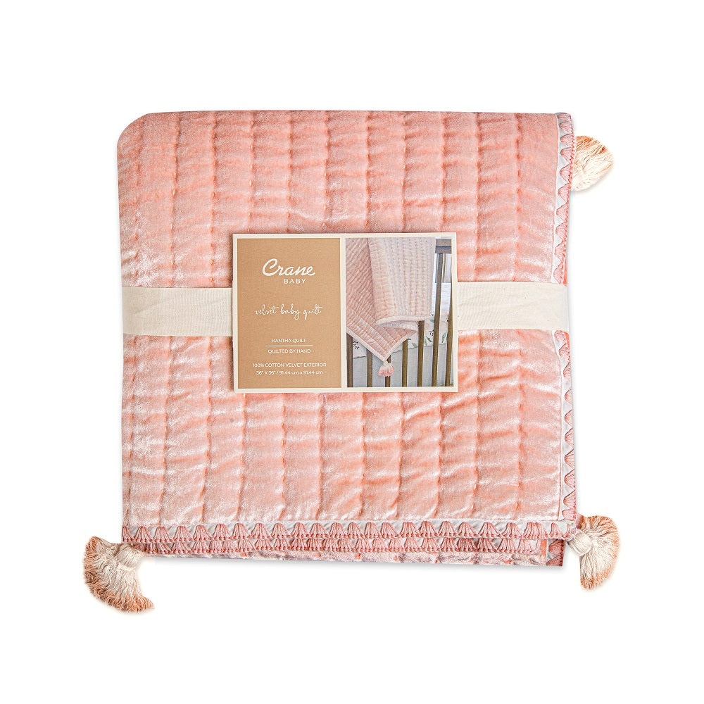 Crane Baby Parker Collection Quilted Blanket