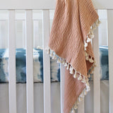 Crane Baby Caspian Collection Crib Sheet Tie-Dye