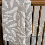 Crane Baby Jacquard Blanket Grey Feather