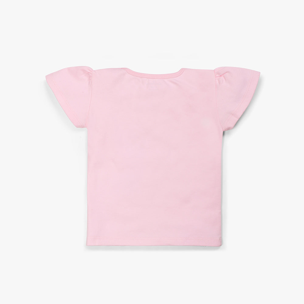 My Milestones T-shirt Set Half Sleeves 2 pcs - Pink / White