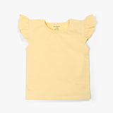 My Milestones T-shirt Set Half Sleeves 2 pcs - Aqua / Yellow