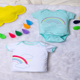 Infant Essentials Gift Set - Aqua, Set of 8