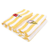 My Milestones Kids Hand Towel - Yellow / White