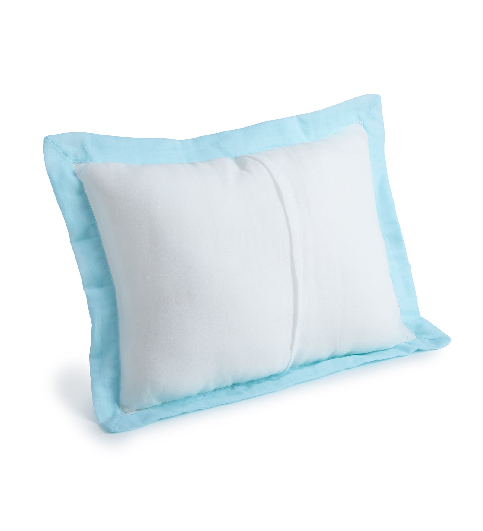 The White Cradle Cot Pillow + 2 Bolsters Set with Fillers - White