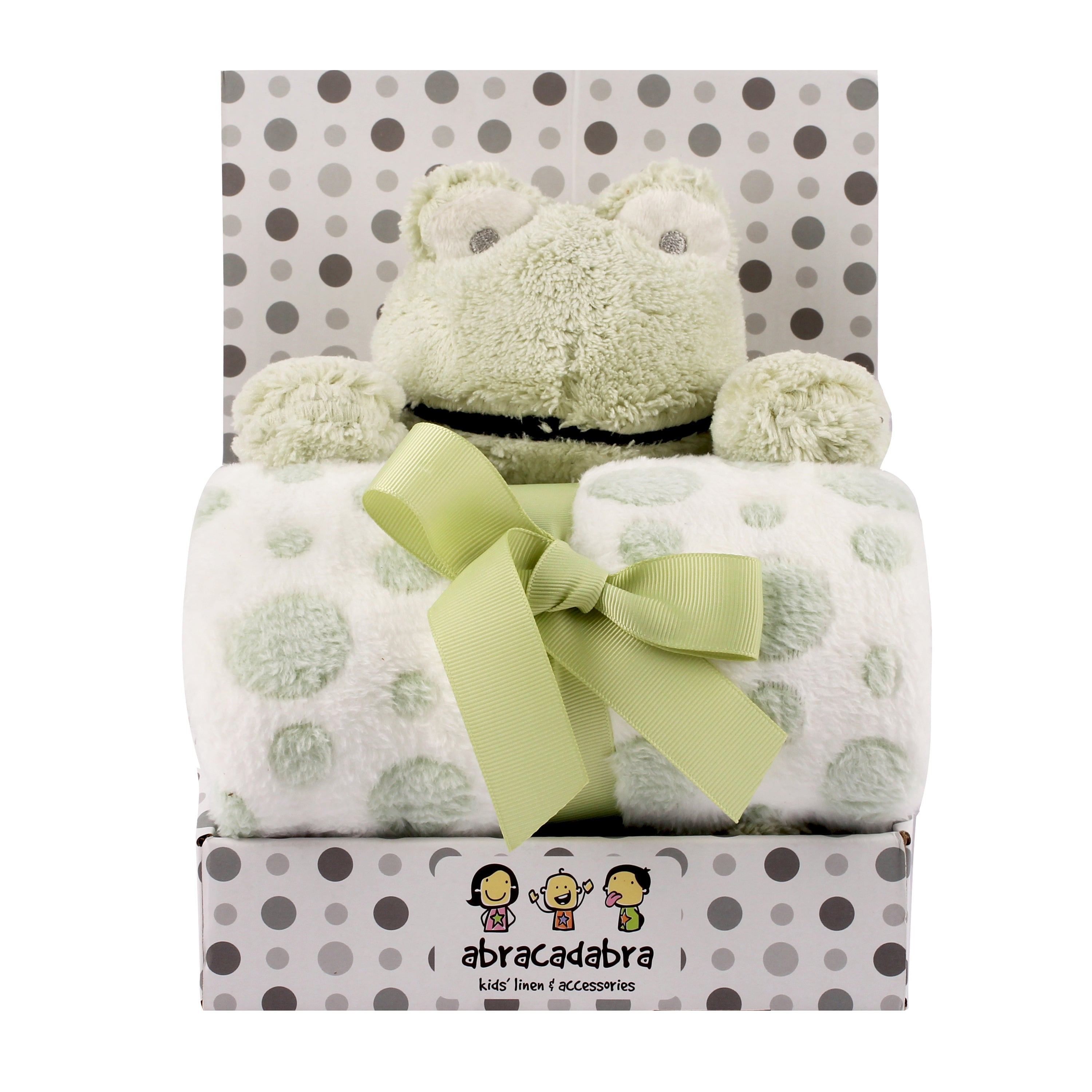 Abracadabra Toy With Blanket - Frog