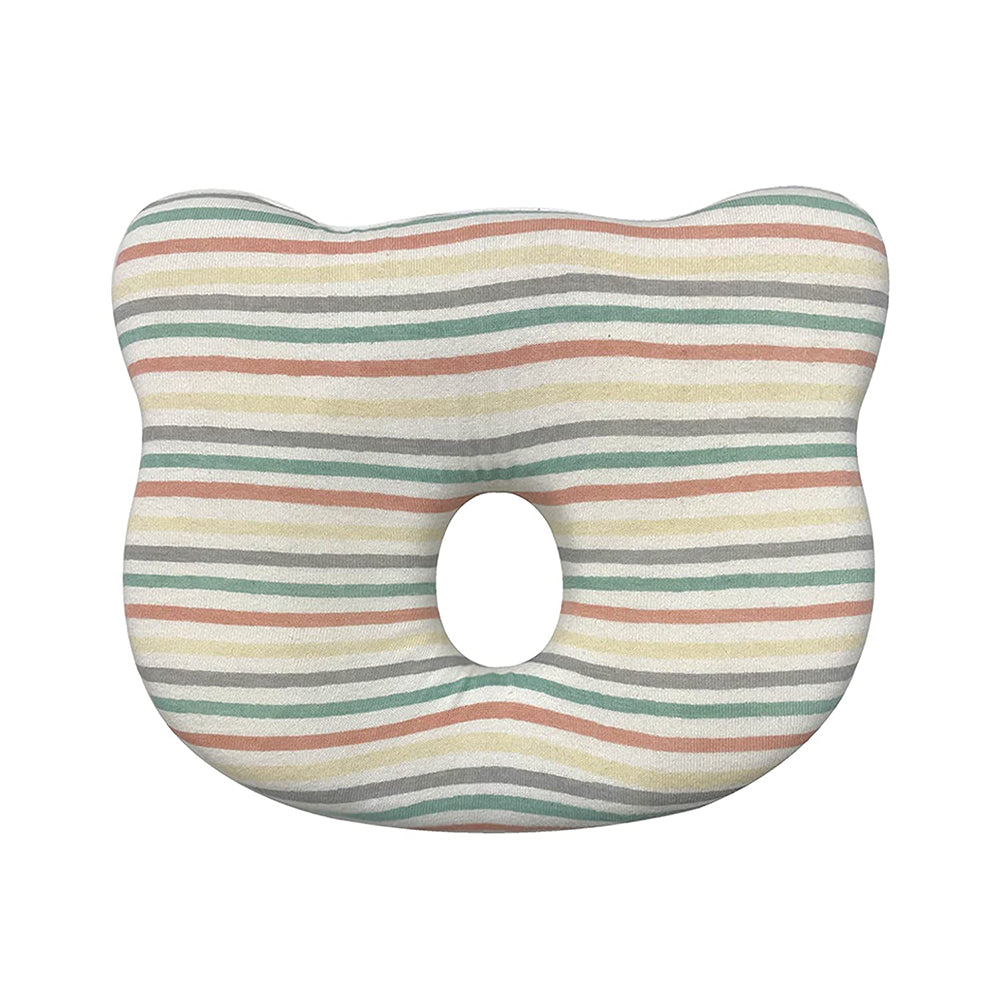 Abracadabra Memory Foam Baby Head Shaping Pillow - Multi Stripe