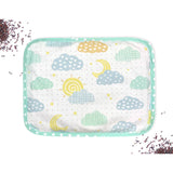Abracadabra Head Shaping Mustard Seed Rai Pillow With Lavender Essentail Oil (Lost in Clouds) - Sea Green