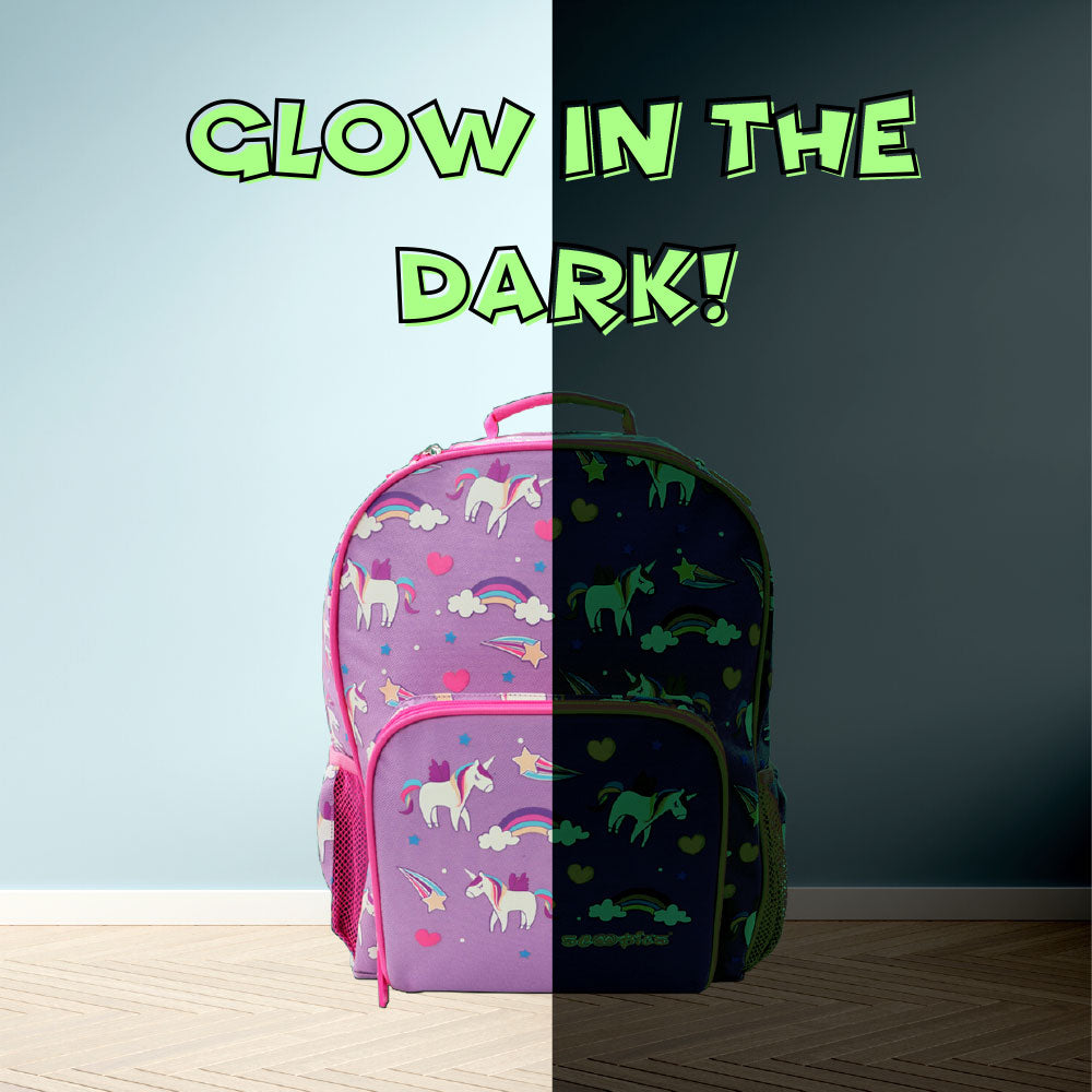 Unicorn Glow In the Dark Bags