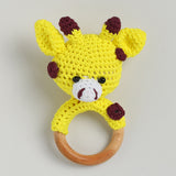 Snuggly Monkey Crochet Giraffe Rattle
