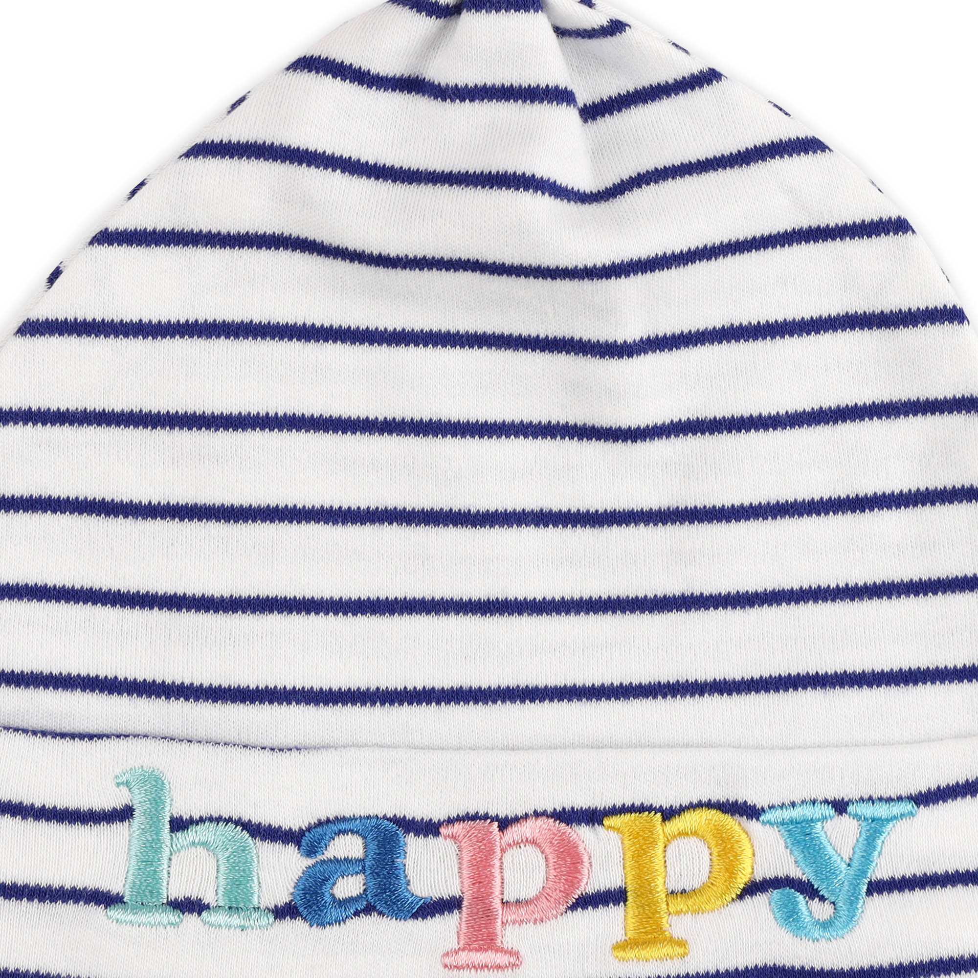 Kicks & Crawl- Happy Clouds Knotted Caps - Pack of 3