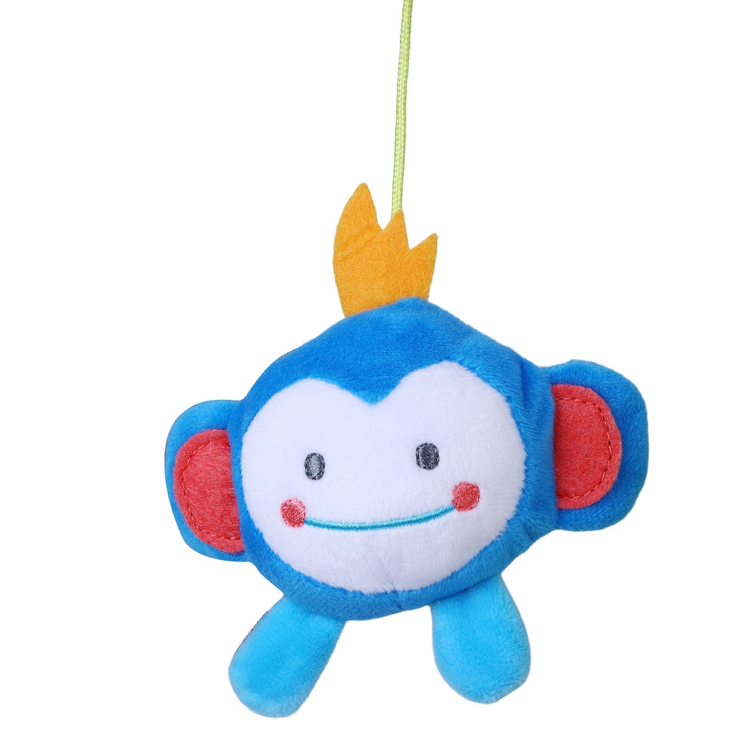 Bird In The Sky Bed Hanging Rattle Toy Rotating Cot Mobile - Blue