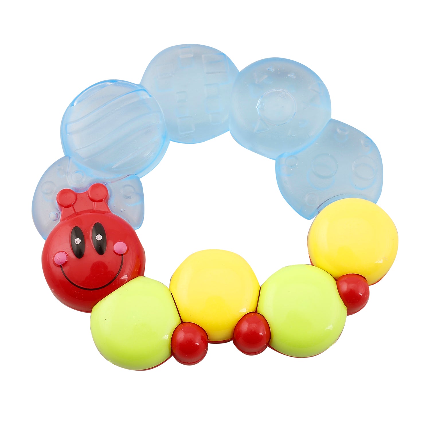 Baby Moo Growing Caterpillar Multicolour Rattle Teether