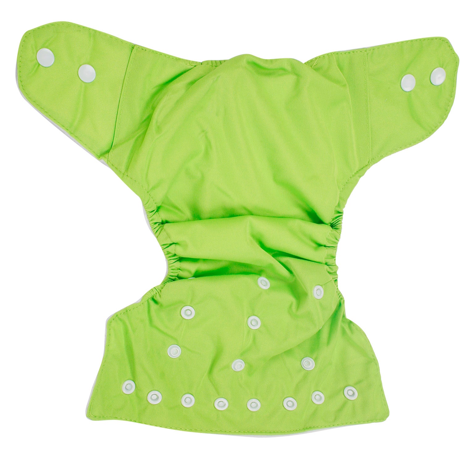 Baby Moo Plain Green Reusable Diaper