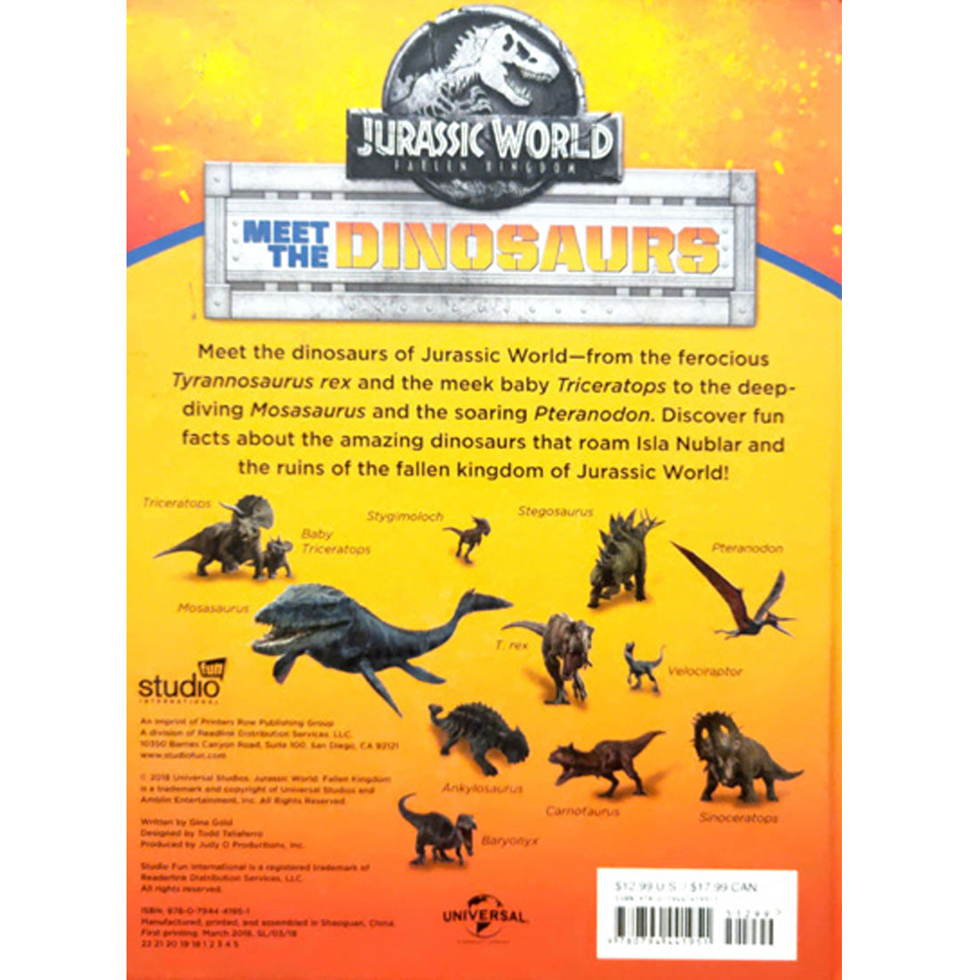 Jurassic World - Meet The Dinosaurs