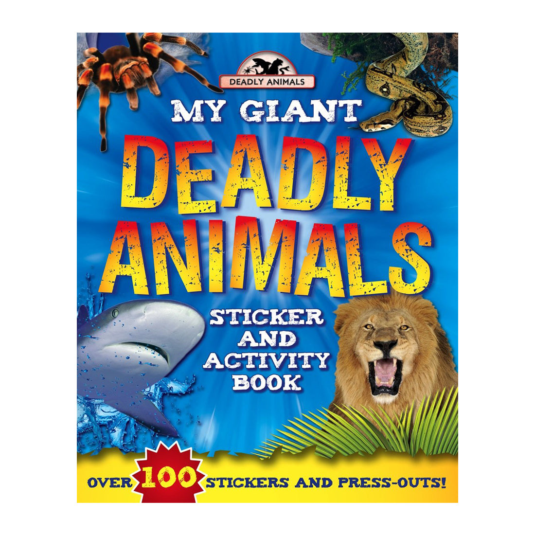 My Giant Deadly Animals Sticker and Activity