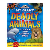 My Giant Deadly Animals Sticker and Activity