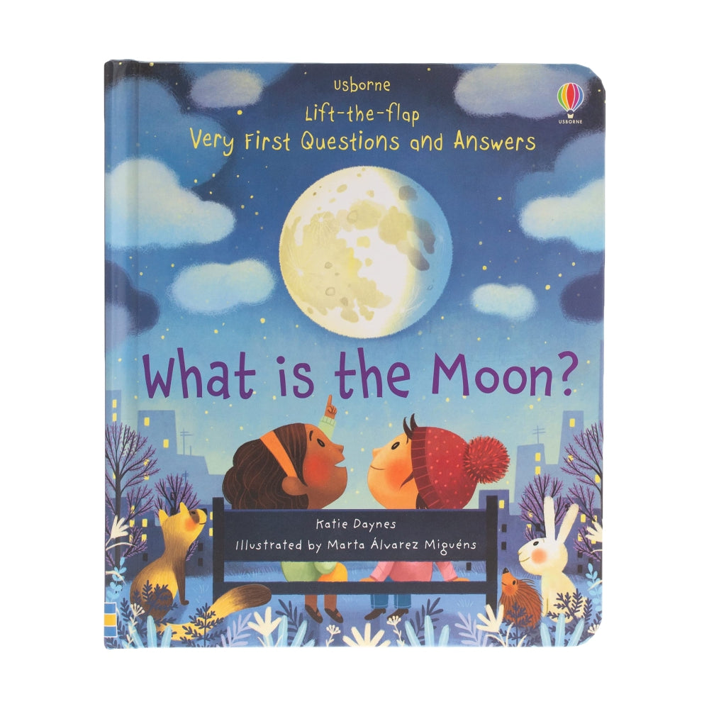Usborne: Lift-the-Flap Very First Questions and Answers: What Is the Moon?