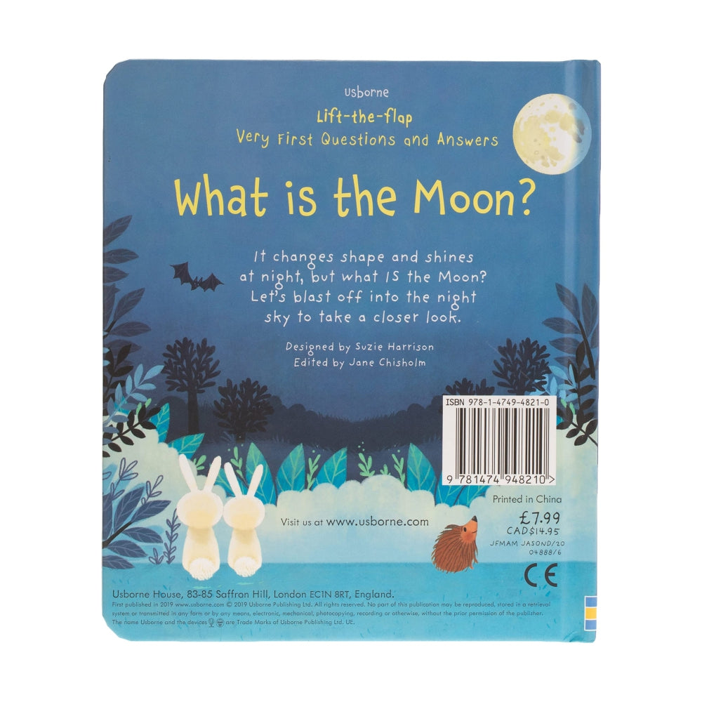 Usborne: Lift-the-Flap Very First Questions and Answers: What Is the Moon?