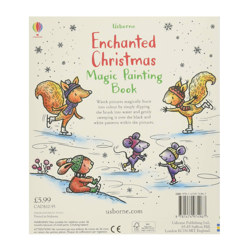 Usborne : Chanted Magic Painting Christmas Book