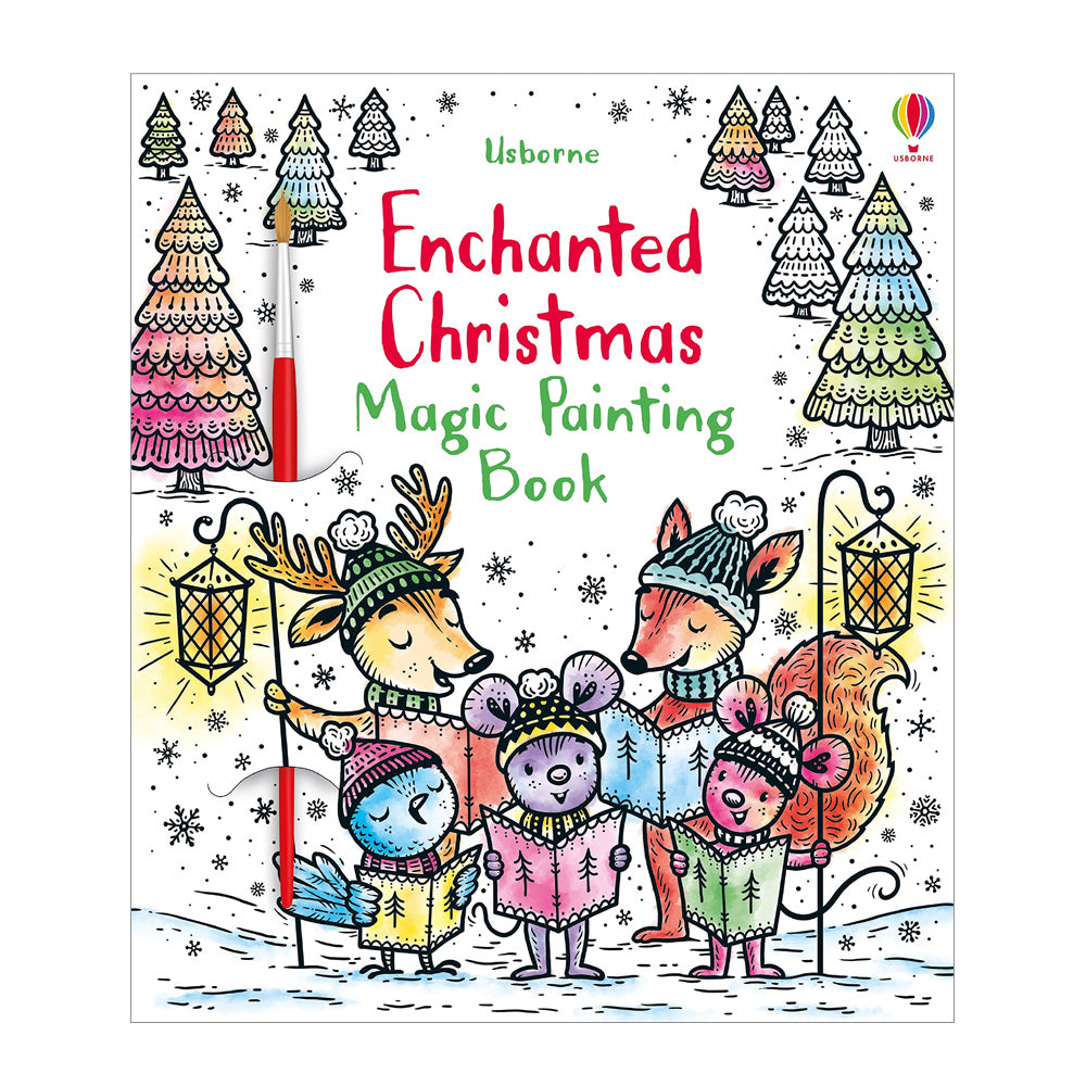 Usborne : Chanted Magic Painting Christmas Book