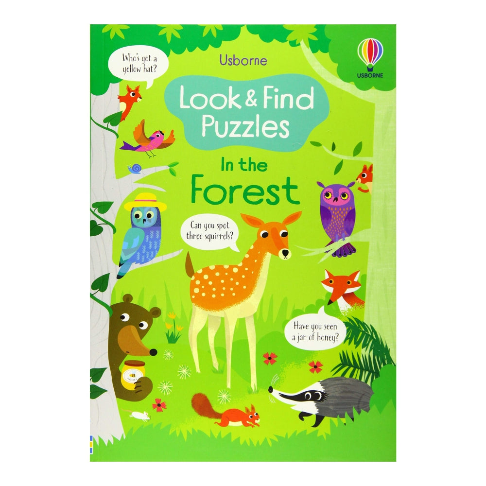 Usborne: Look and Find Puzzles In the Forest