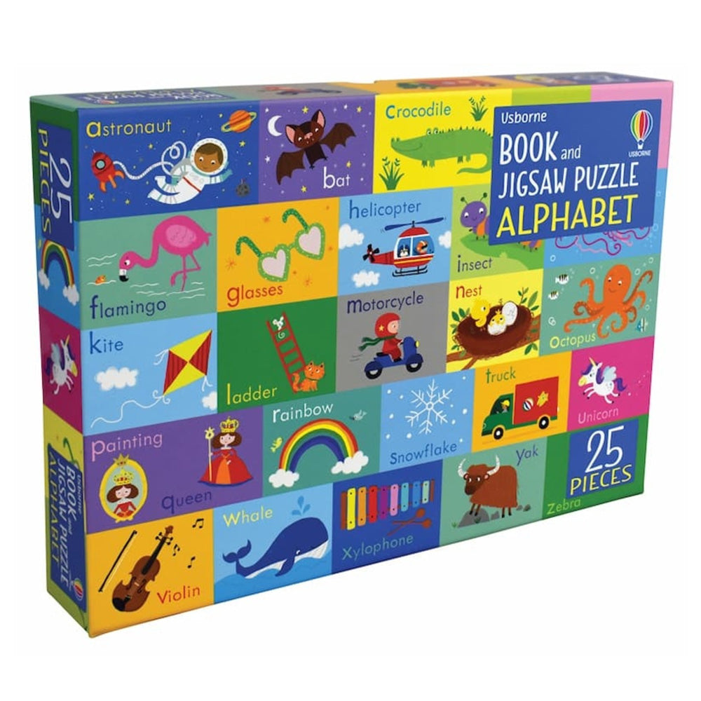 Usborne: Book & Jigsaw:Alphabet