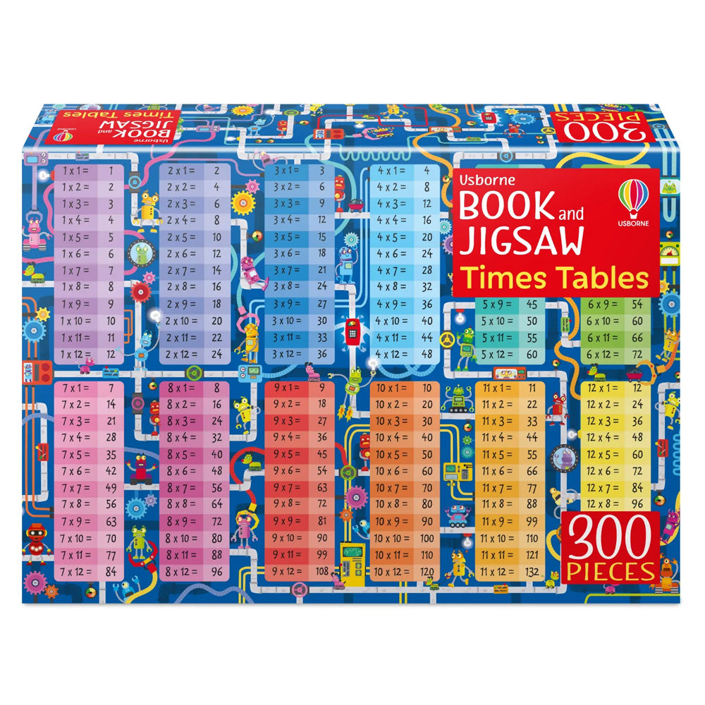 Usborne: Book & Jigsaw Times Tables