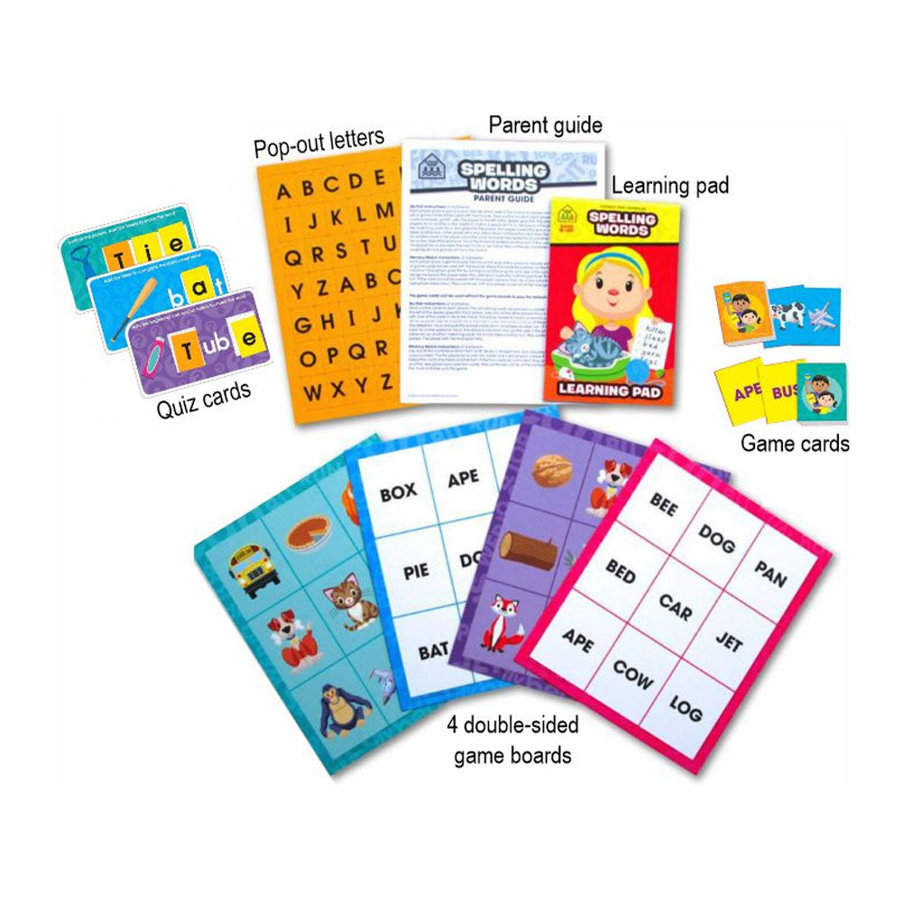 School Zone - Spelling Words Learning Set