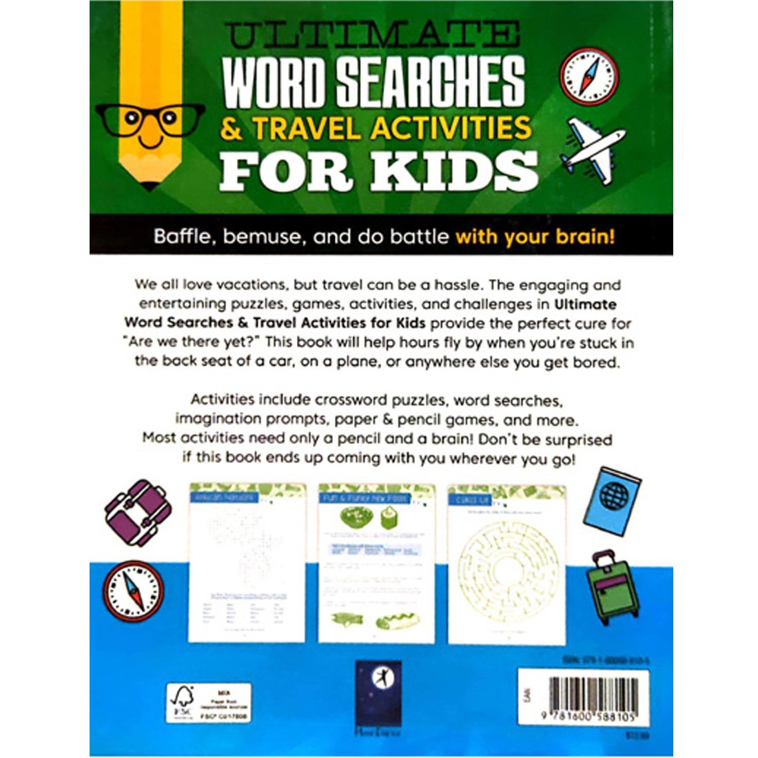 Ultimate Word Search & Travel Activities For Kids