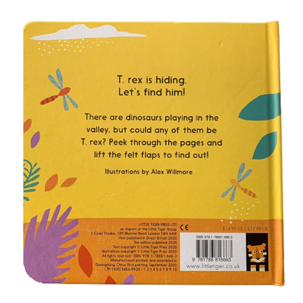 Let's Find The Dinosaur - Flap Book